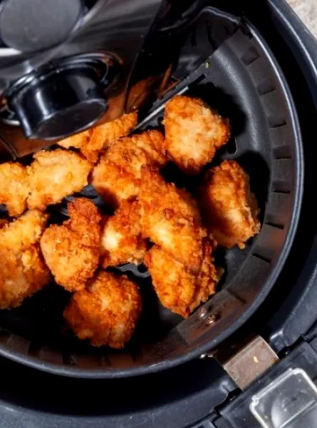 Tofu pané dans le Airfryer