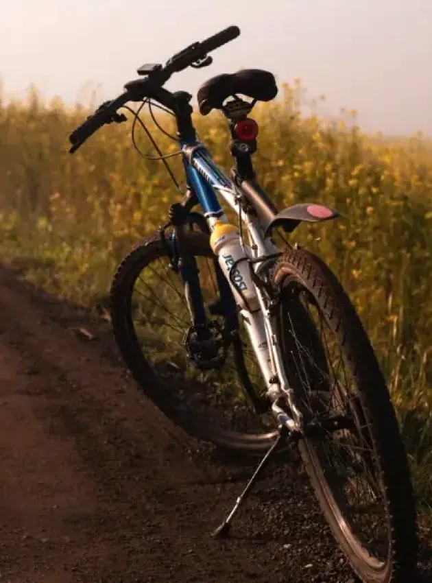 Vélo sur bord de route - Bike on the road