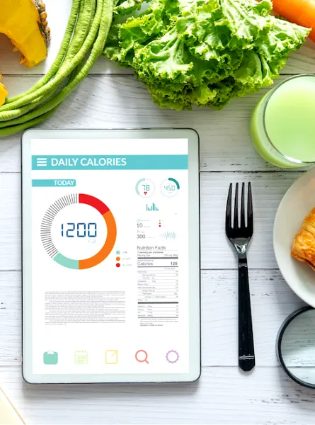 application qui compte les calories