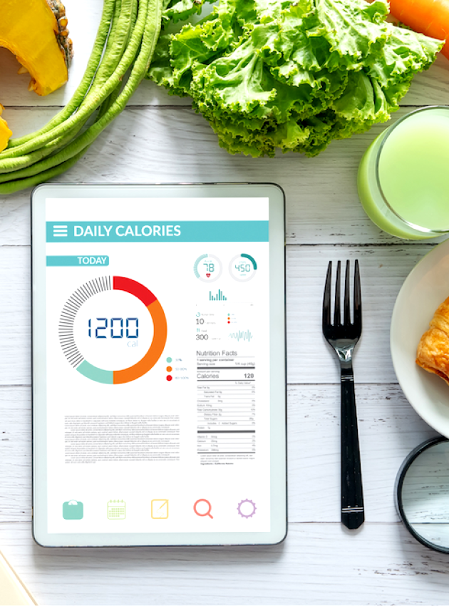 application qui compte les calories