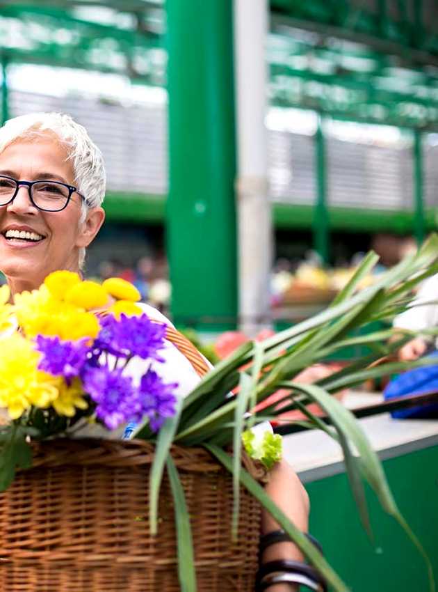 marché extérieur de légumes