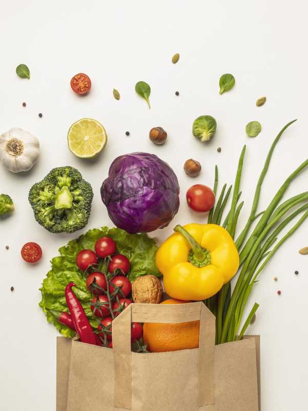 panier de fruits et légumes pour éviter le gaspillage alimentaire