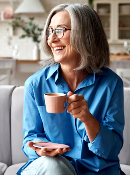 woman drinking tea image by instaphotos