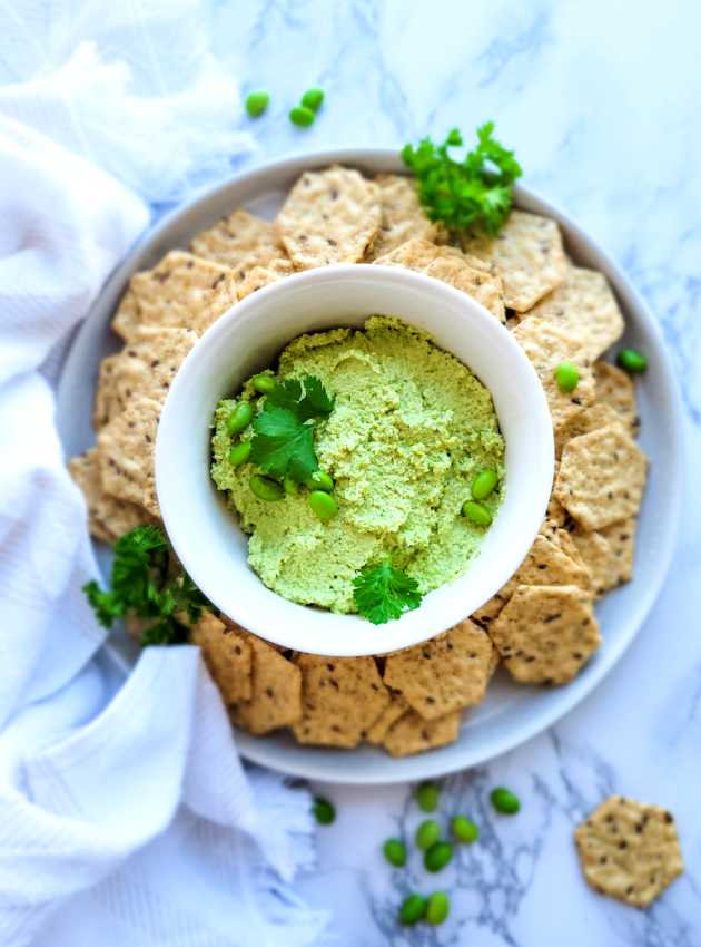 Tartinade d’edamame