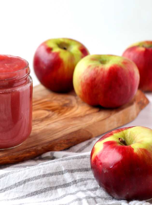 Compote de pommes et canneberges