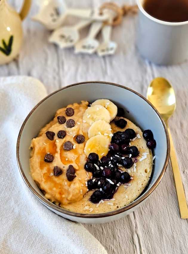 Bol crêpe protéinée au micro-ondes Microwave Protein Pancake Bowl