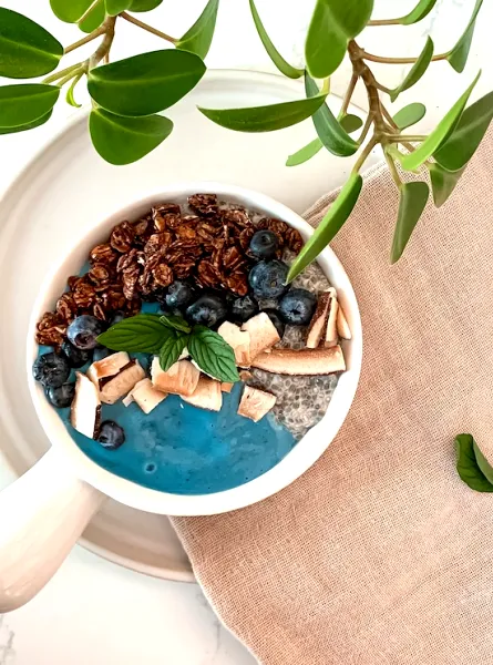 Bol de smoothie Evive et pouding au chia