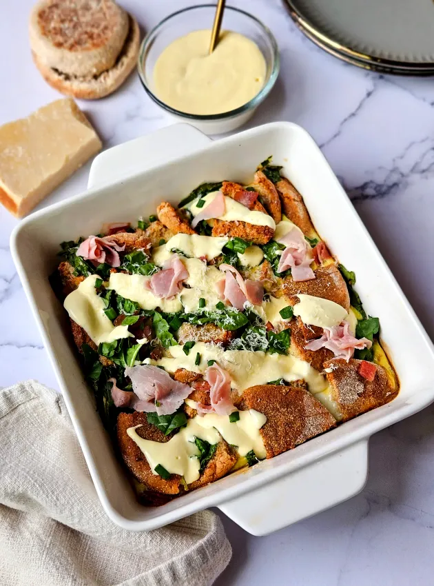 Casserole d’œuf bénédictine facile