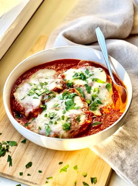 Simple Chicken Parmesan Poulet Parmesan Simple