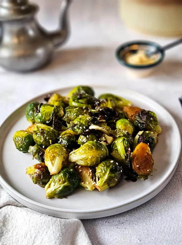 Choux de Bruxelles au sésame Sesame Brussels Sprouts