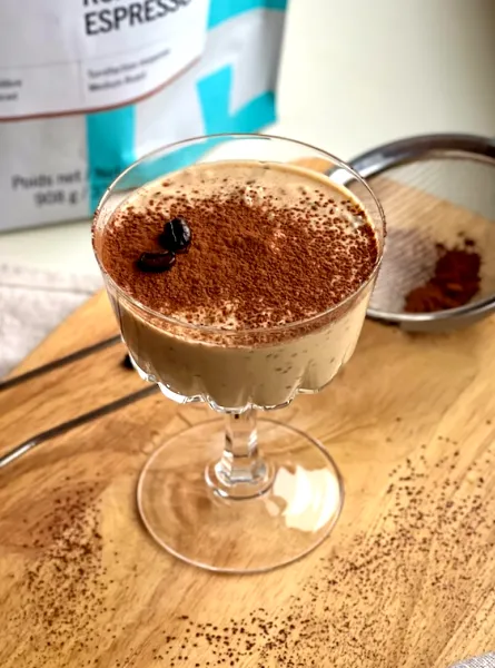 Yogourt crémeux à l’espresso ÉquipeNutrition Creamy Espresso Yogurt TeamNutrition