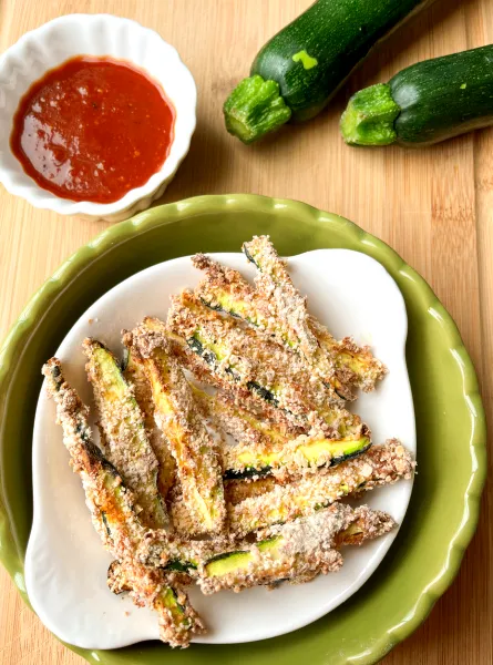 Frites de courgettes à la friteuse à air