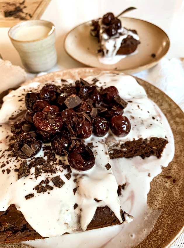 Gâteau forêt-noire aux légumes cachés