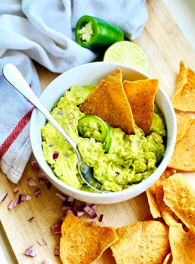 Guacamole facile ÉquipeNutrition - Easy Guacamole TeamNutrition