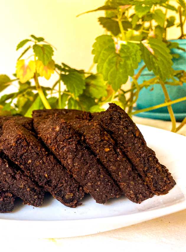 Brownies de courgettes et avoine  