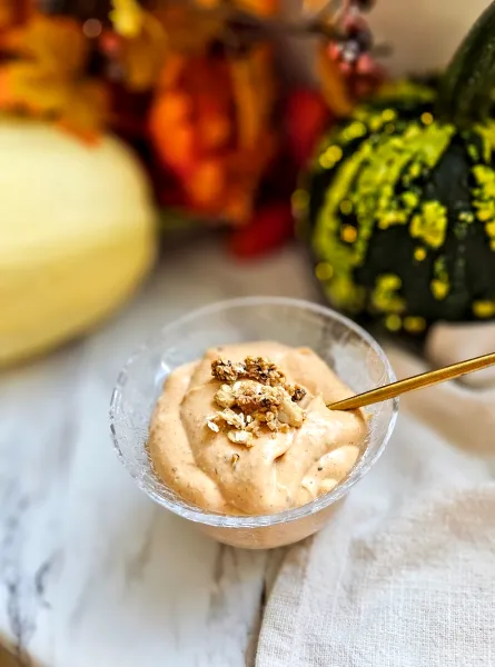 Mousse protéinée à la citrouille ÉquipeNutrition Protein Pumpkin Mousse TeamNutrition