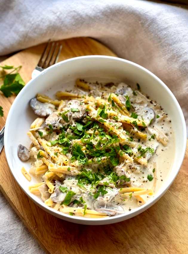 Pâtes One pot aux champignons One-Pot Creamy Mushroom Pasta