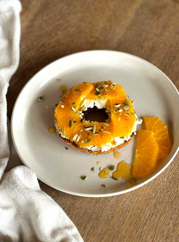 Orange Creamsicle Bagel Style ÉquipeNutrition Teamnutrition