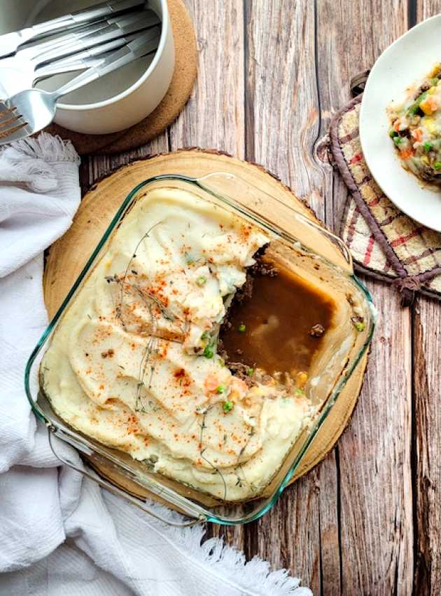 Pâté chinois réduit en glucides Low-Carb Shepherd’s Pie