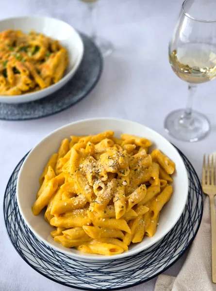 Pâtes protéinées à la courge ÉquipeNutrition Protein Butternut Squash Pasta TeamNutrition