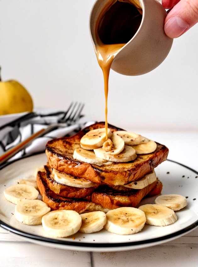 Pain doré à la courge - Squash French Toast