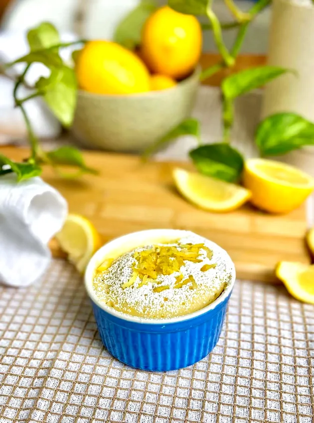 Petit gâteau au citron au micro-ondes 