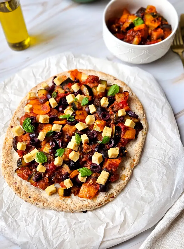 Pizza faible en FODMAP Low-FODMAP Pizza