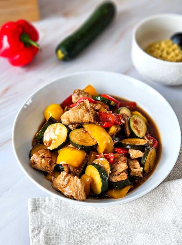 Poulet Kung Pao à la mijoteuse