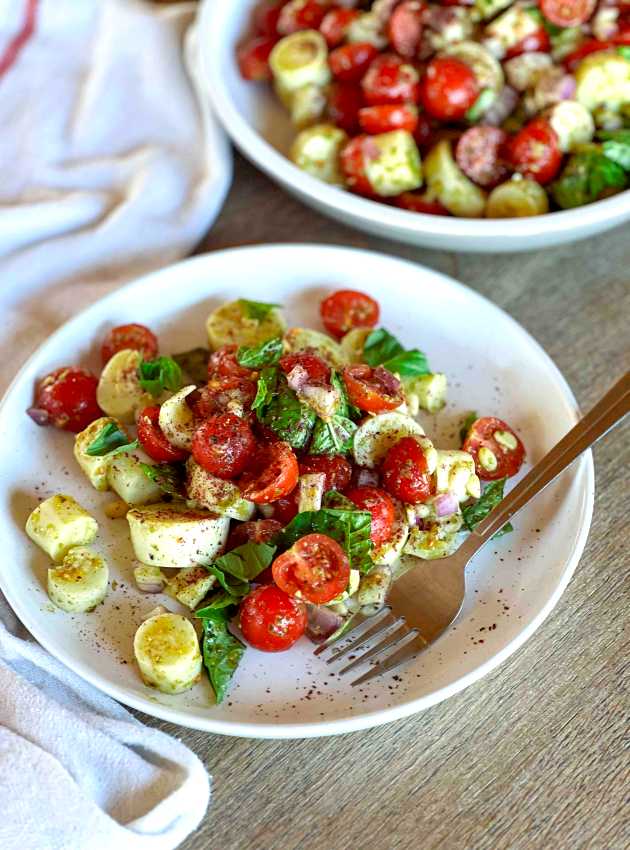 Hearts of Palm and Tomato Salad 