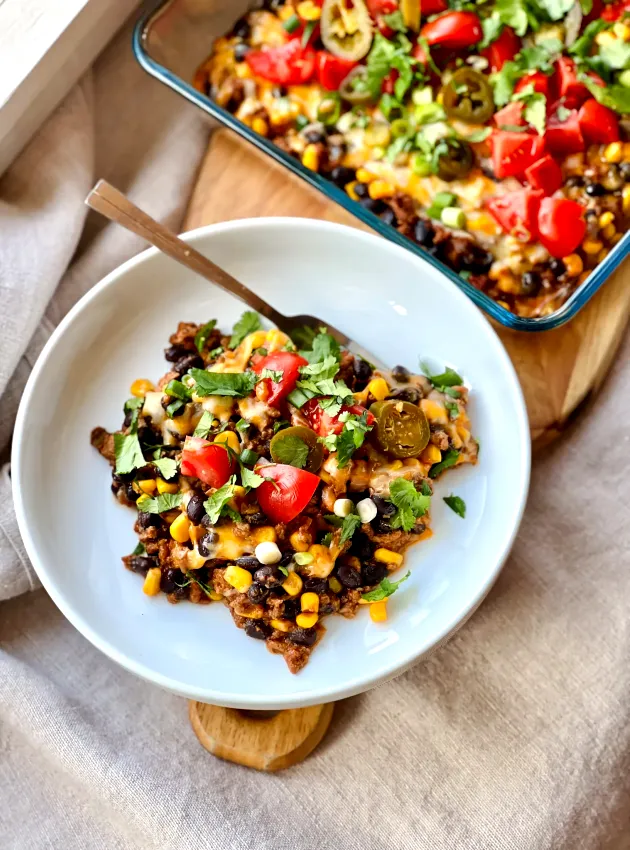 Taco Casserole Casserole de Tacos
