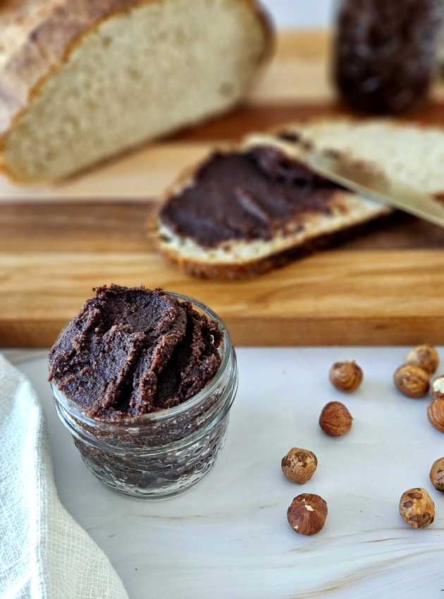 Tartinade choco-noisettes par nutritionniste