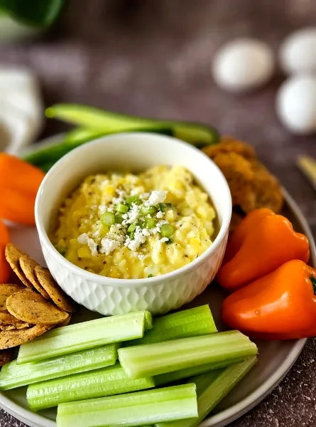 Tartinade aux oeufs et fromage cottage ÉquipeNutrition Egg and Cottage Cheese Spread TeamNutrition