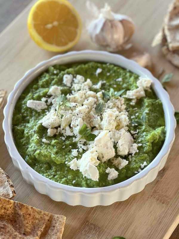 Green Pea and Mint Dip 