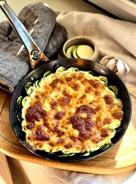 Gratin de courgettes allégé ÉquipeNutrition Light Zucchini Gratin TeamNutrition