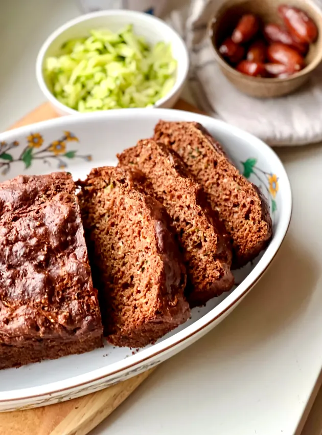 Zucchini bread Pain à la courgette