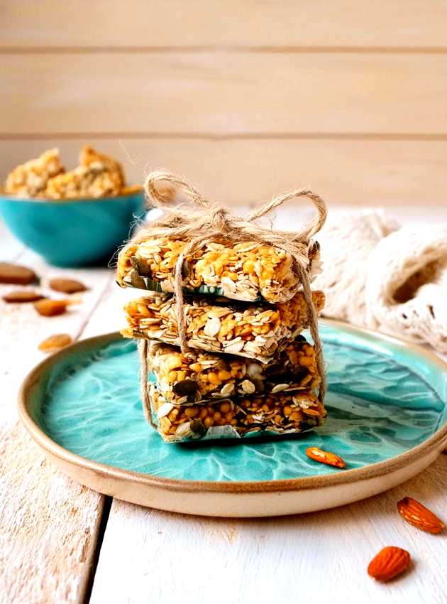 Barres à l’avoine faciles - Easy granola bars