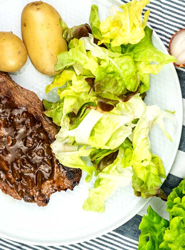 Bavette sauce à l’échalote