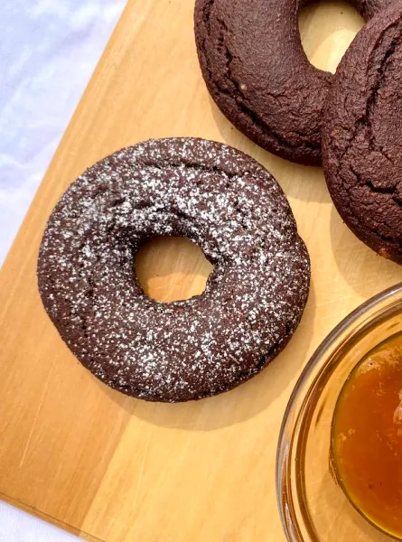 Beignes au chocolat et beurre d’arachide 