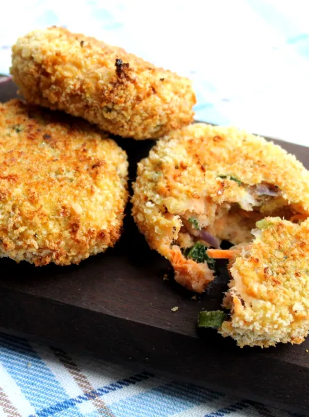 Croquettes de saumon
