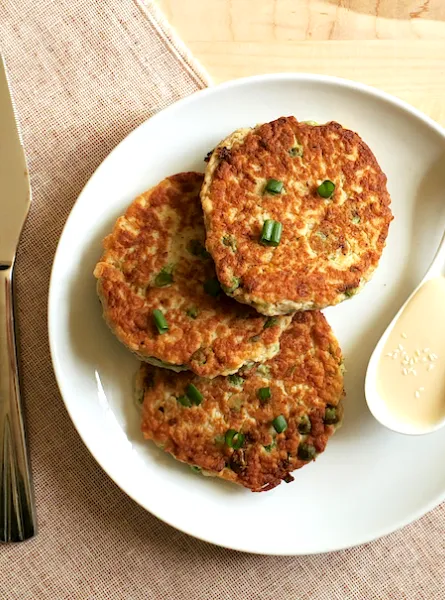 Croquettes végétariennes aux pois