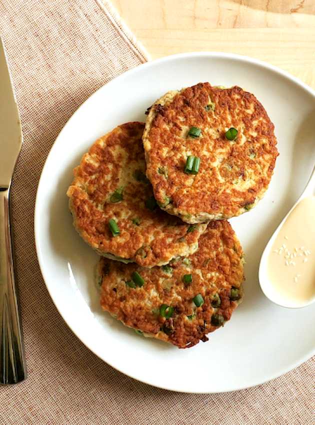 Croquettes végétariennes aux pois