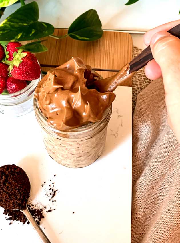 Dalgona Overnight Oats
