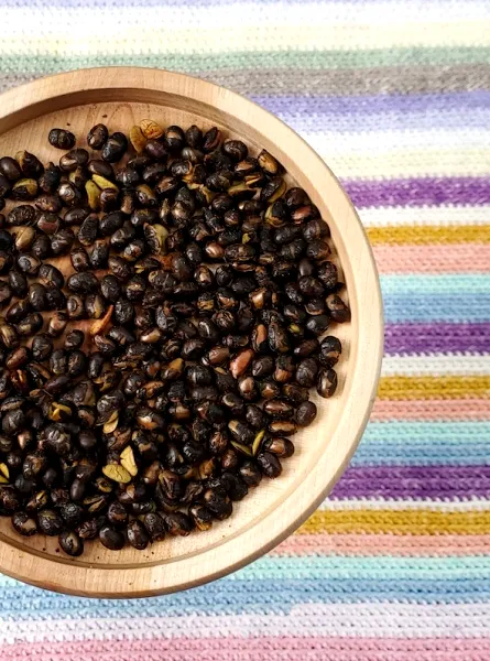 Mexican-Style Crispy Black Beans