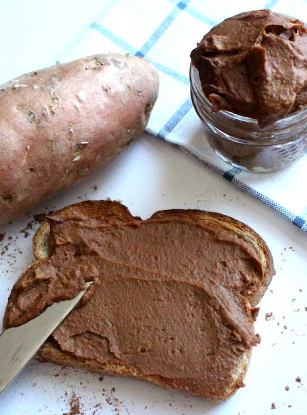 Tartinade choco à la patate douce