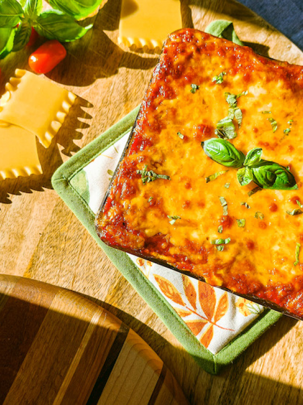 Quick and Easy Lasagna for 2