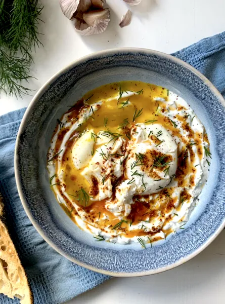 Oeufs à la Turque (Cilbir)