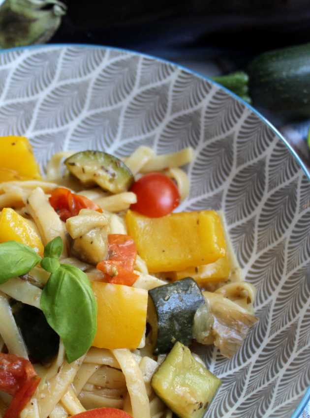 Pâtes type ''One-Pot'' à la ratatouille