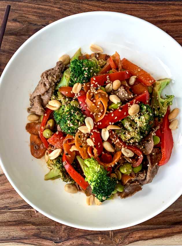 Sauté de boeuf asiatique express