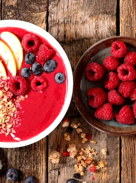 Bol smoothie aux petits fruits d’ici