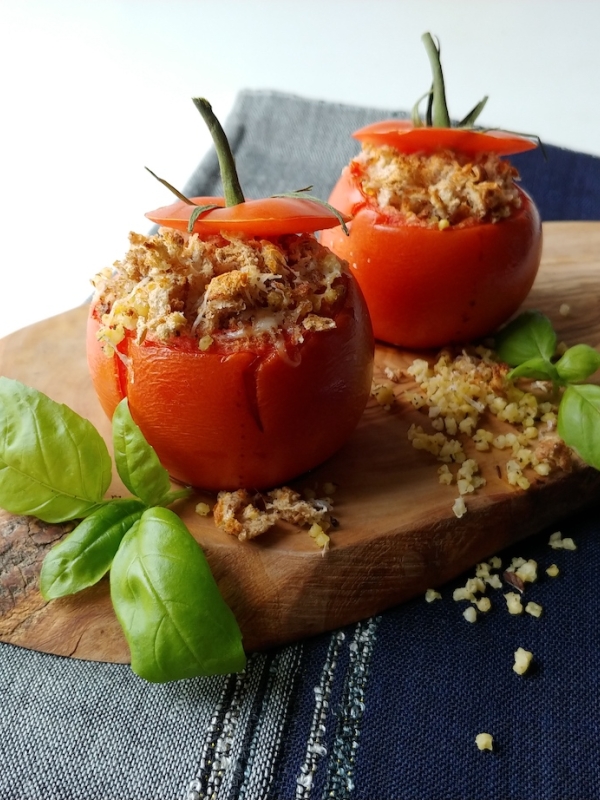 Tomates farcies au millet à l'italienne